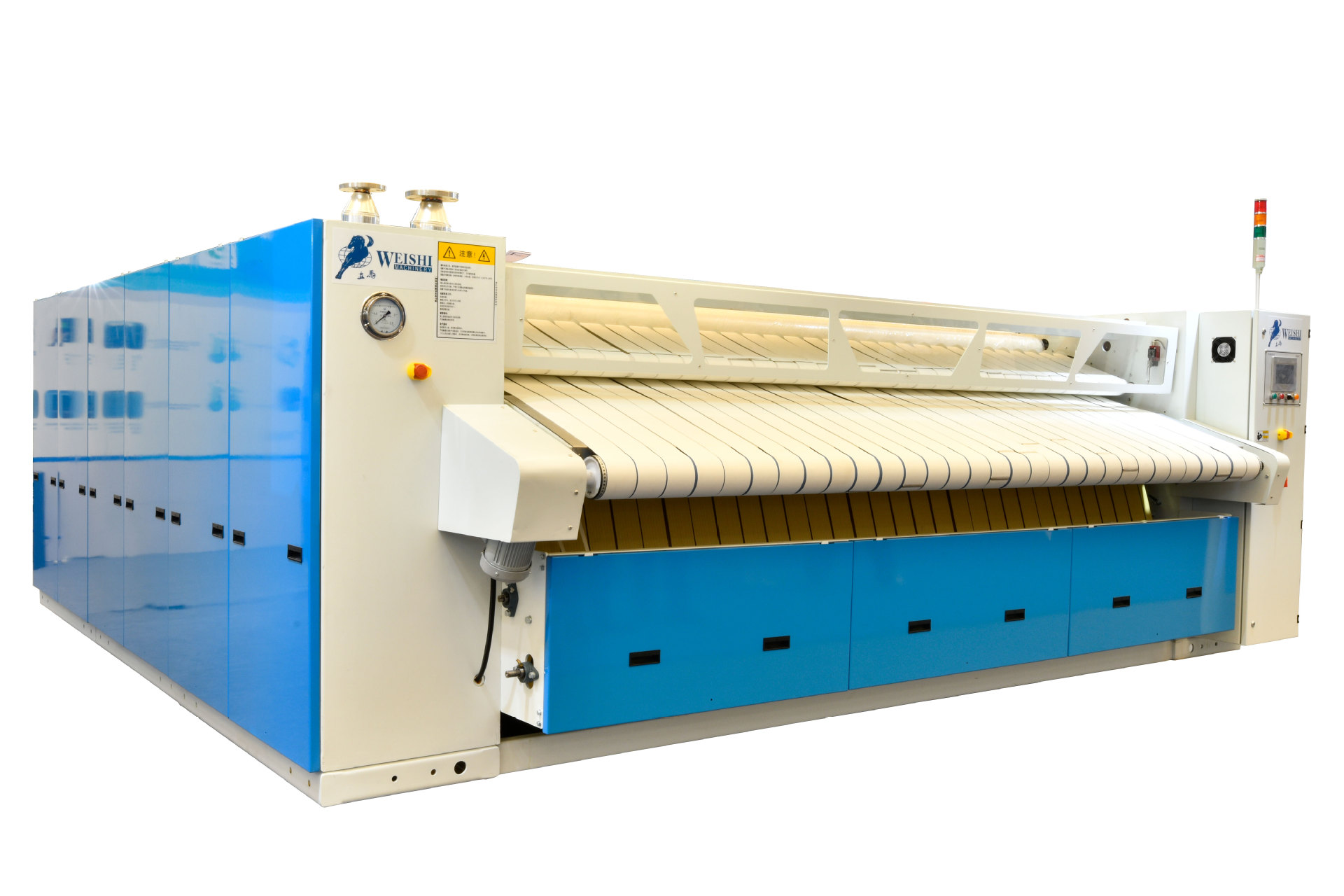 厂家直销蒸汽加热辊筒式烫平机