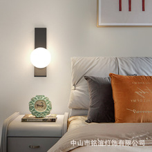 壁灯卧室床头灯现代轻奢壁画客厅背景墙装饰灯北欧艺术房间灯