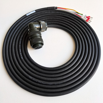 定制高柔伺服电缆适用于安川大功率伺服电机动力线编码器线