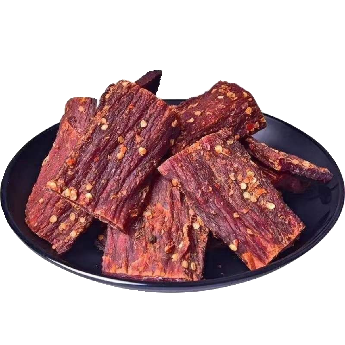 新疆特产手撕风干牛肉干五香味麻辣味9成干长条牛肉零食500克包邮