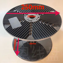 收纳线盘可拆卸放线盘便携放线器工字轮绕线盘收线轴空盘塑料线盘