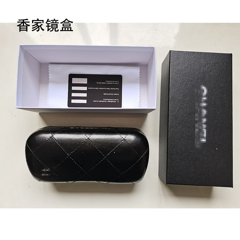carin眼镜盒韩国复古太阳镜盒小红书秀智同款盒子 香家眼镜盒古家