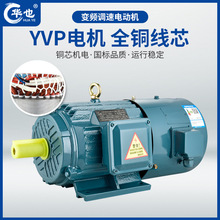 YVP变频调速电动机铜线电机YVP2-160M-6 7.5KW系列变频调速电动机
