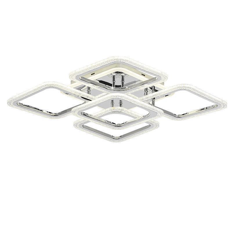 Cross-Border Luo Color Lamp Living Room Bedroom Led Ceiling Lamp Square Nordic Indoor Luminaire Home Decoration Modern Lighting