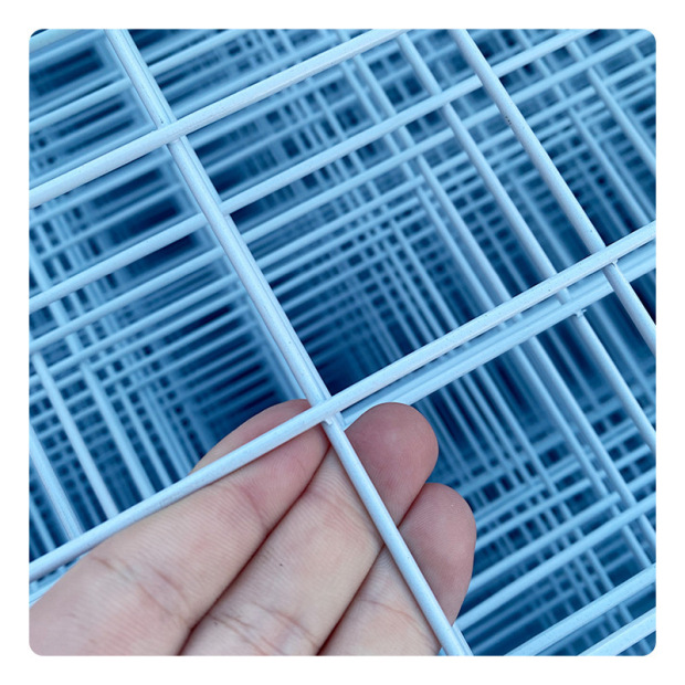 定制喷塑网片建筑工地用喷涂网片 铁丝网浸塑网片绿色喷塑网片