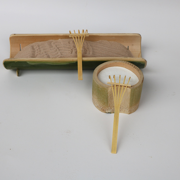 纯手工 竹耙竹制品 儿童竹玩具竹沙耙沙盘配件迷你耙