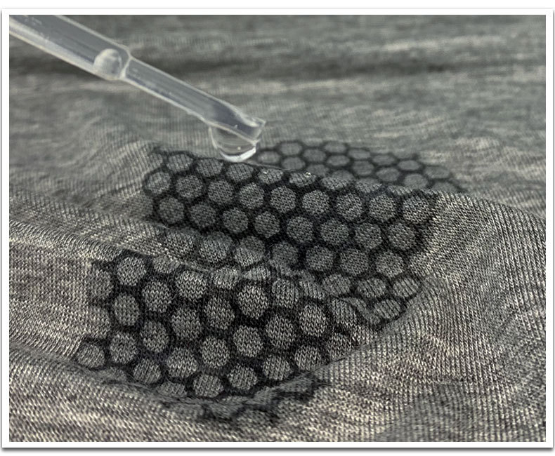 人棉石墨烯单面拉架针织汗布粘胶纤维紫外线吸湿功能性面料现货