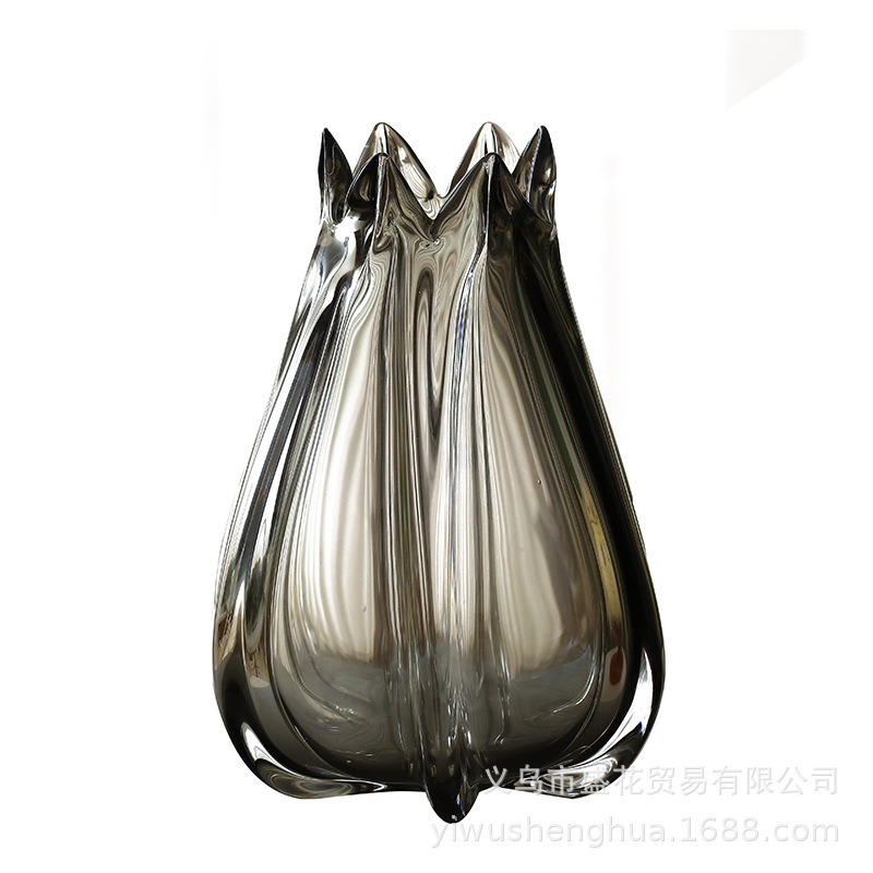 Shenghua New High-End Handmade Glass Vase Home Living Room Decoration Crafts Decoration Creative Modern Simple Plug