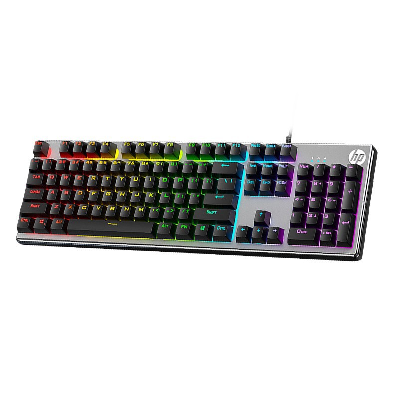 HP K500F Game Light up mechanical feel keyboard Computer game Esports Eat Chicken cflol keyboard Item Picture