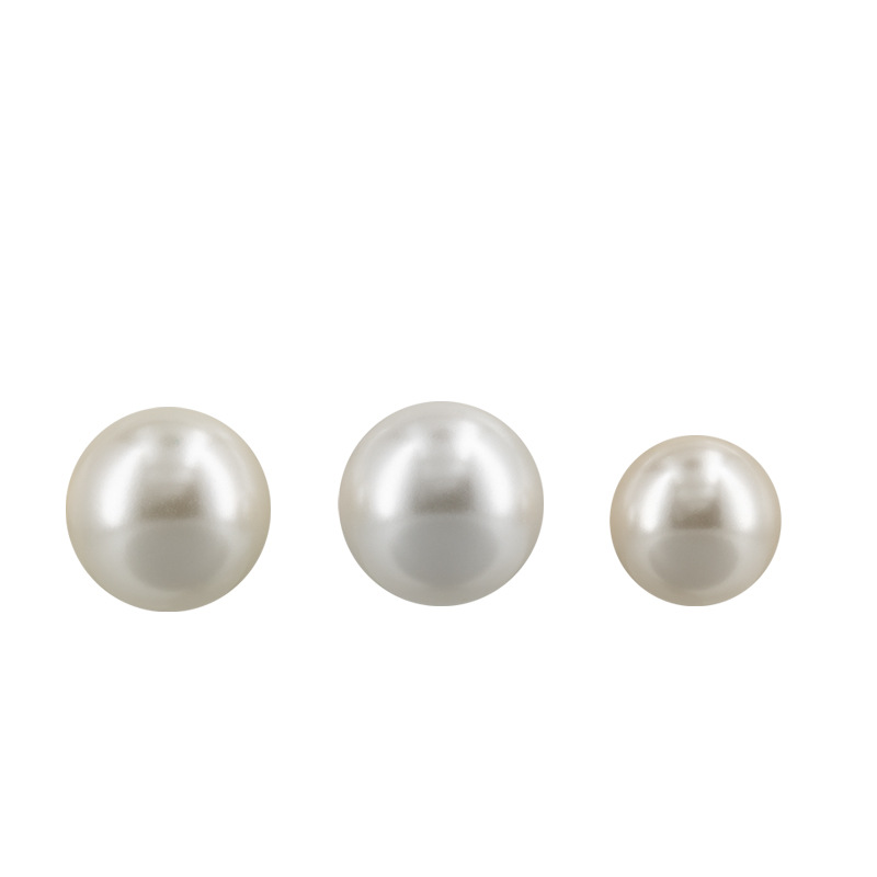 Factory Imitation Polo Pearl 5818 Half Hole Crystal Beads 8mm-14mm Micro Glass Bead Necklace Clothing Shoe Ornaments