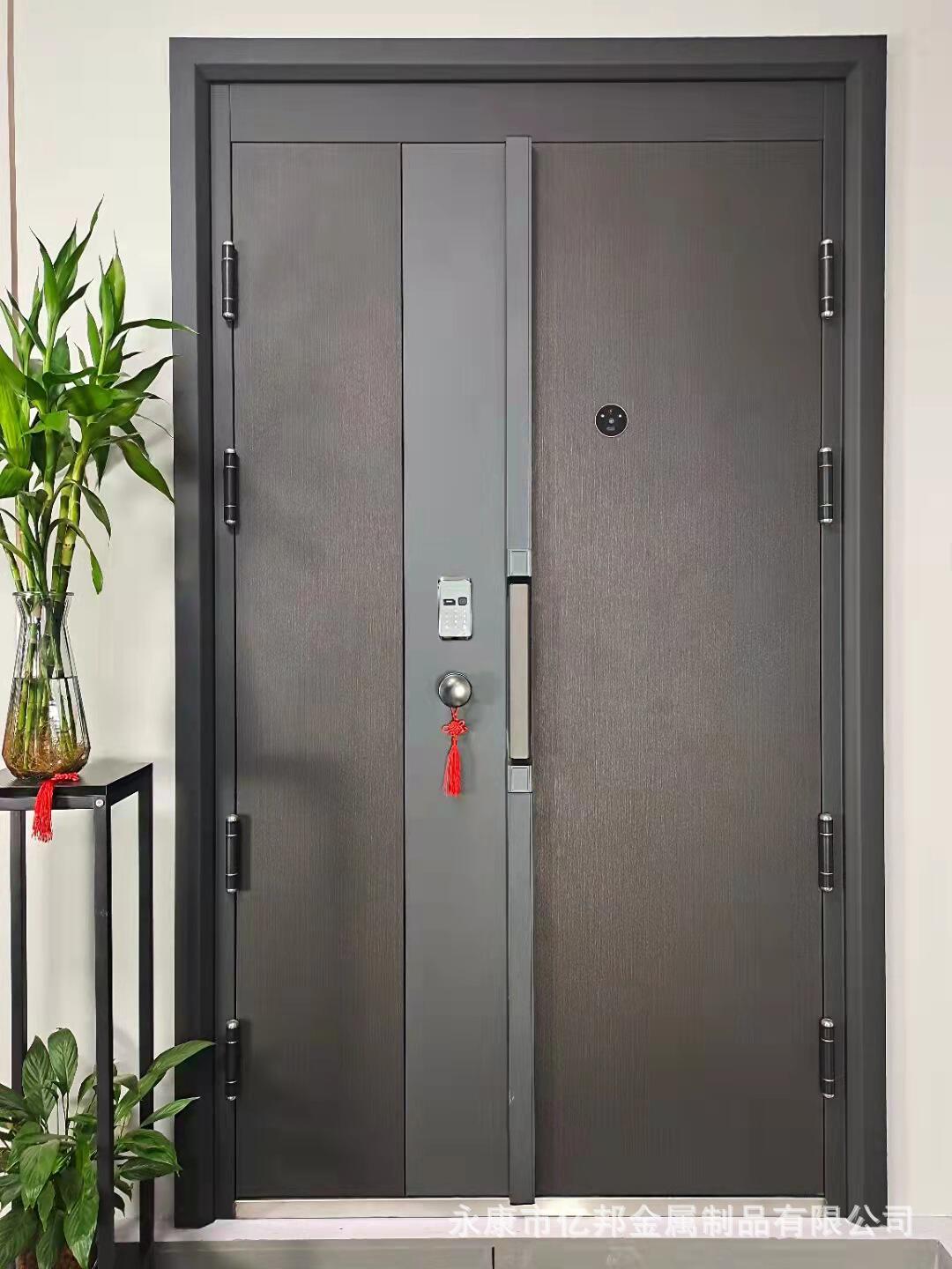 厂家直销防盗门进户门安全门钢制防火门家用 现代子母进户门