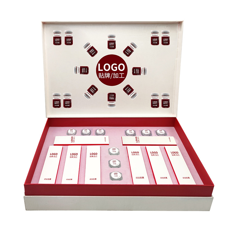 美容院产后修复套盒 私密盆骨闭合胶囊套盒 骨盆修复内雕套盒批发