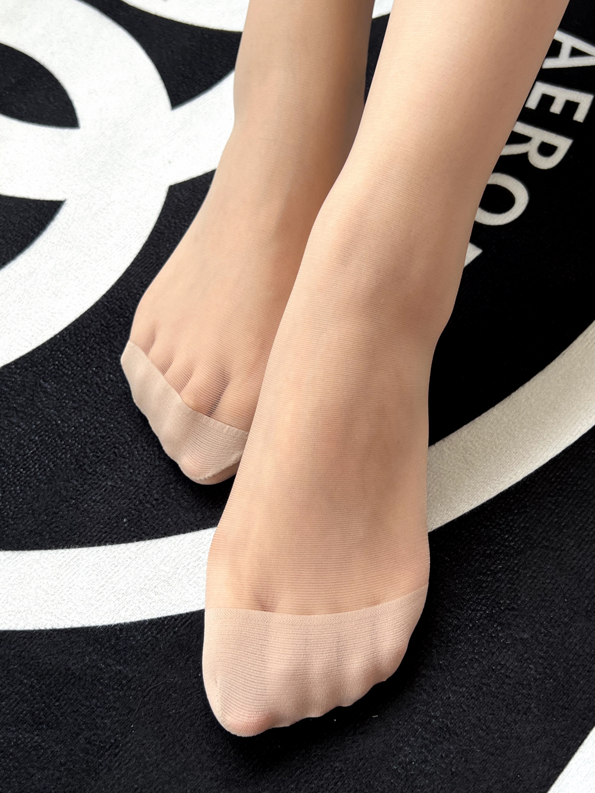 coco ginza丝袜151女超薄连裤袜白色加大脚尖加固单面加裆职业