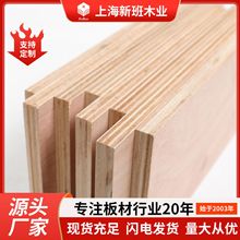 杨桉多层板E0级杨桉芯家具板多层胶合板贴面板包装木箱货架木工板