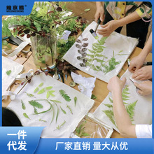 植物敲拓染材料包树叶拓染锤印染锤子扎染方巾幼儿园儿童拓印工具