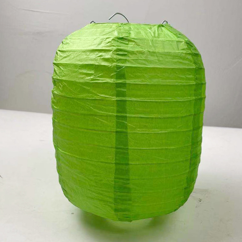 日式冬瓜纸灯笼可折叠古风手绘可发光灯罩酒吧餐馆学校装饰吊饰