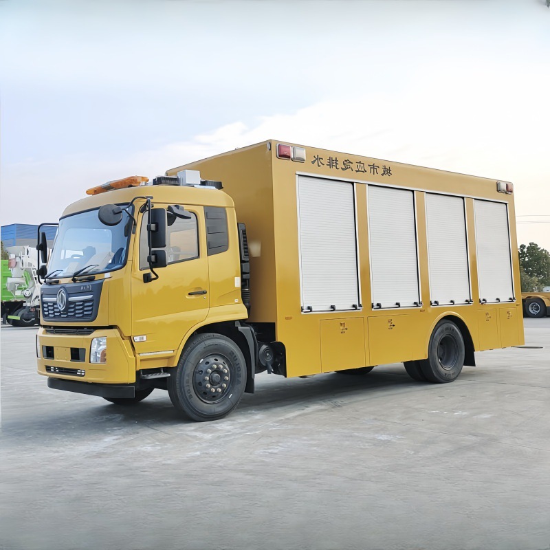 大型排涝车 东风天锦大功率排水车 应急抗洪抢险车 应急救险车