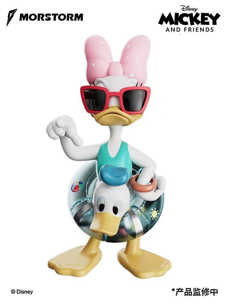 正版迪士尼魔力风暴morstorm泳圈黛丝潮流玩具潮玩摆件网红趣手办