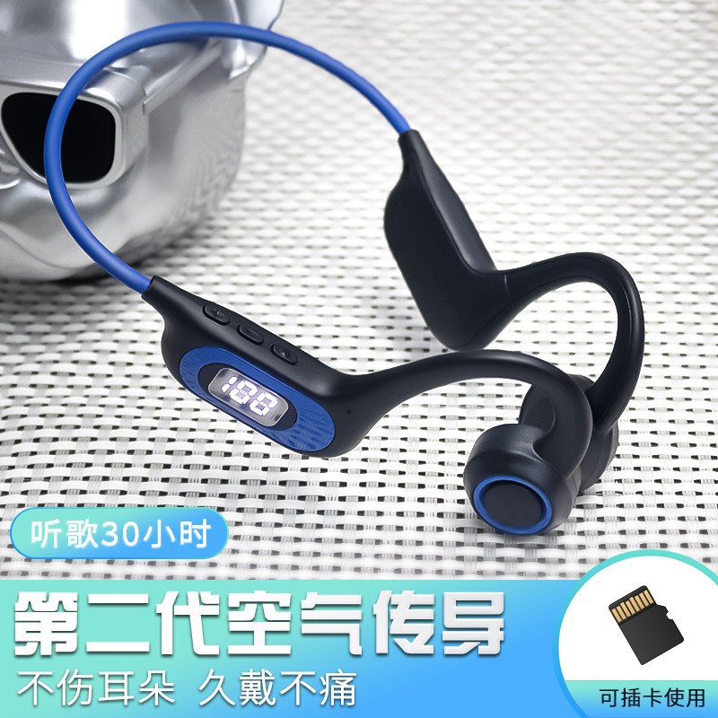 bone conduction headset air conduction bluetooth headset wireless sports headset cross-border e-commerce hot-selling product