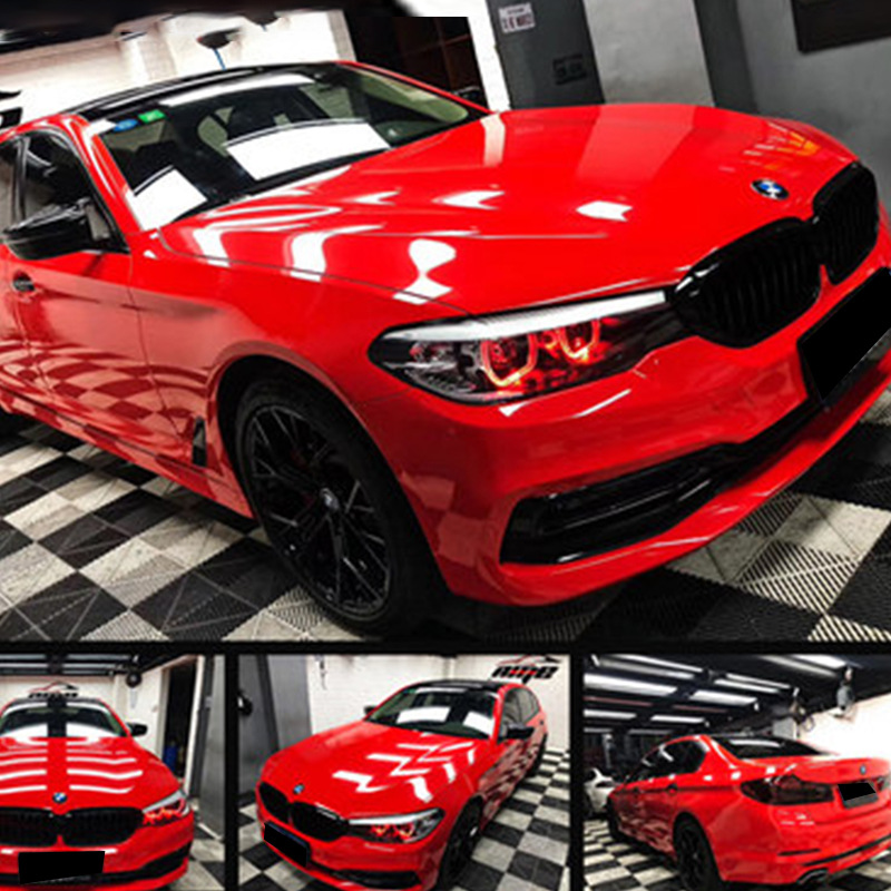 超亮水晶薰衣草紫葵花黄纳多灰冰川蓝汽车车身改色膜车漆改装亮面