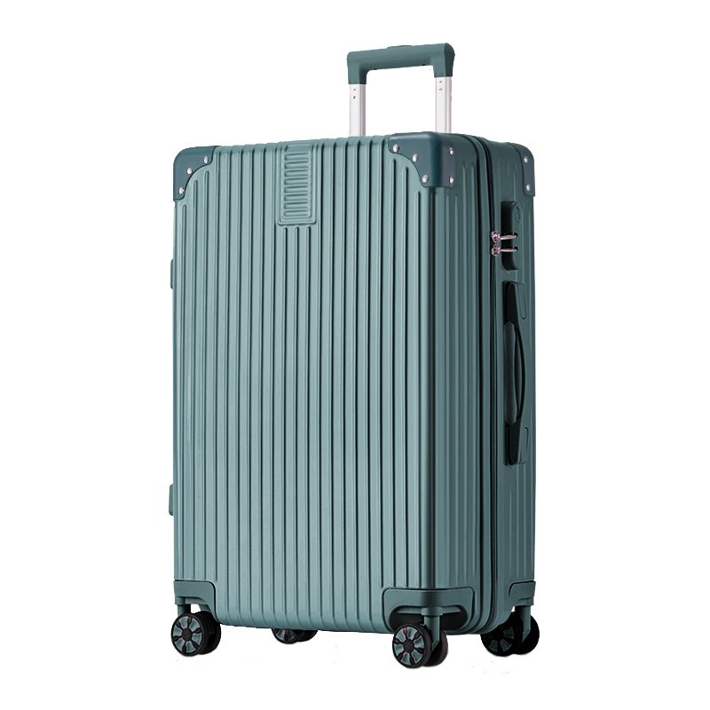 Luggage Luggage Aluminum Frame 20 Trolley Case Universal Wheel 24 Unisex Student 26 Boarding Password Leather Suitcase 28-Inch