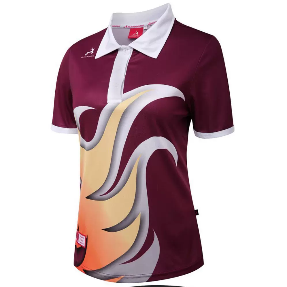 外贸跨境女款休闲时尚印花网球短袖polo衫男士上衣新款源头工厂数