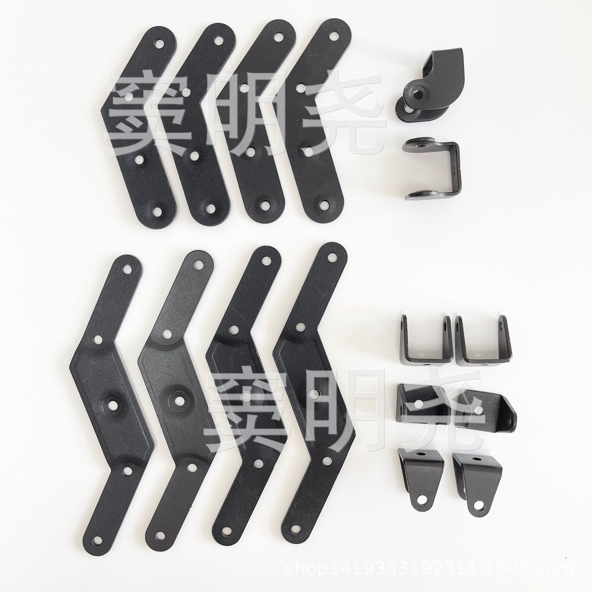 蛋卷桌蝴蝶椅配件蛋卷桌配件蝴蝶椅配件折叠桌五金件行军床连接件