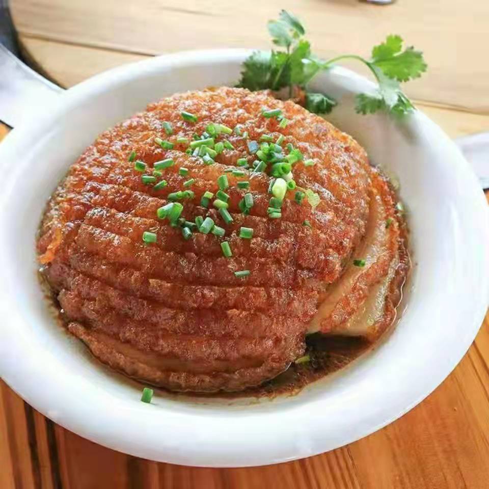 广西特产扣肉陆川土猪五花肉扣肉香芋梅菜扣肉加热即食懒人食品美