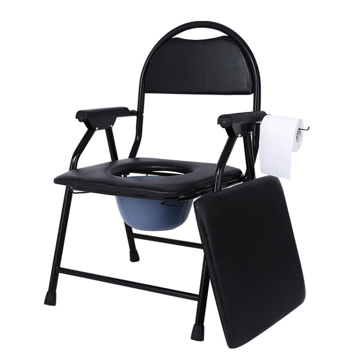 坐便椅可折叠残疾病人座便器孕妇大便椅坐厕移动马桶家用