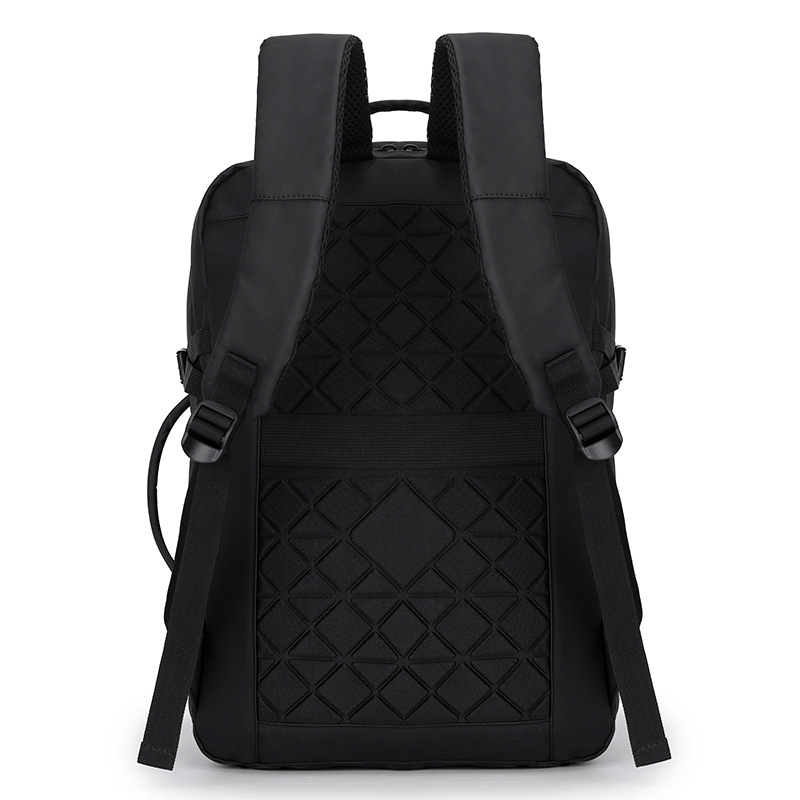 Cross-Border Derm Fashion Business Backpack Men's Large Capacity Multi-Functional Laptop Bag USB Charging Backpack