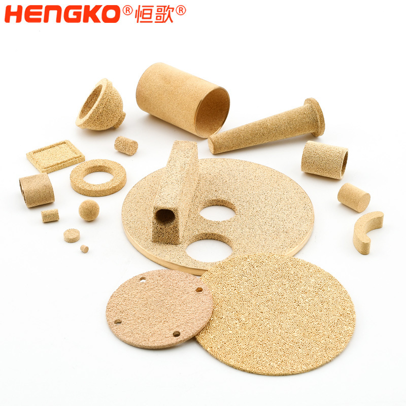 厂家现货直销铜滤芯孔透气好阻力小过滤精准烧结铜粉末过滤器滤芯