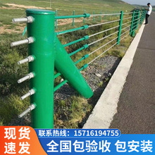 景区缆索护栏 五索六索钢丝绳缆索护栏 河道隔离绳索护栏