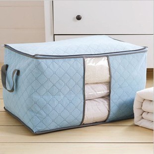 Large Colorful Bamboo Charcoal Quilt Buggy Bag Colorful Quilt Storage Clothing Storage Organizing Folders Storage Bag