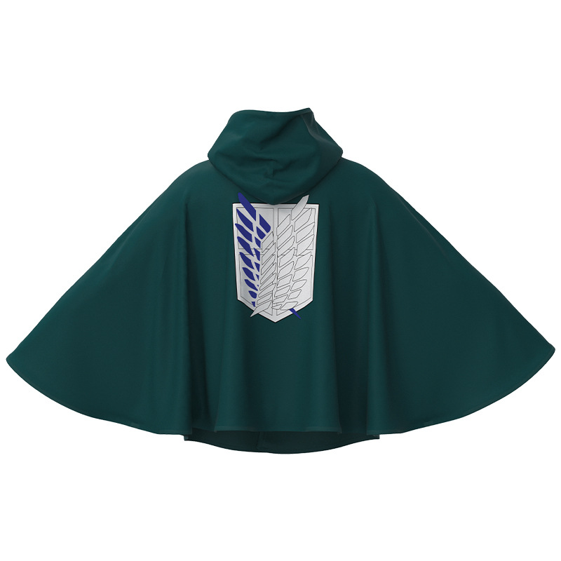 现货 进击的巨人披风调查兵团自由之翼兵长披风斗篷cos服装演出服