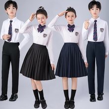 六一儿童诗歌朗诵演出服男童礼服套装中小学生演讲比赛服装女童夏