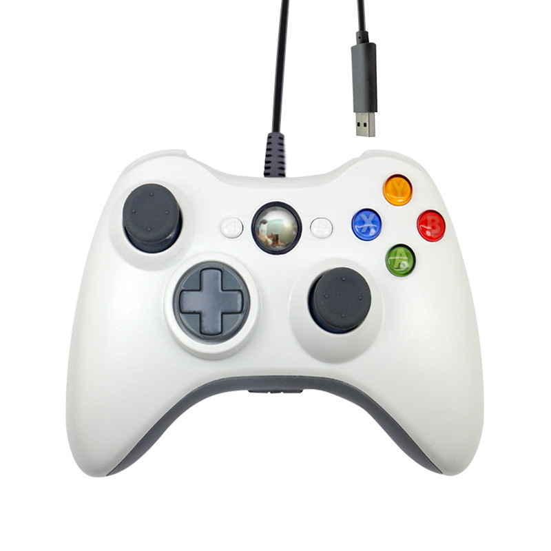 厂家现货xbox360有线游戏手柄有线pc体感游戏控制器游戏手柄