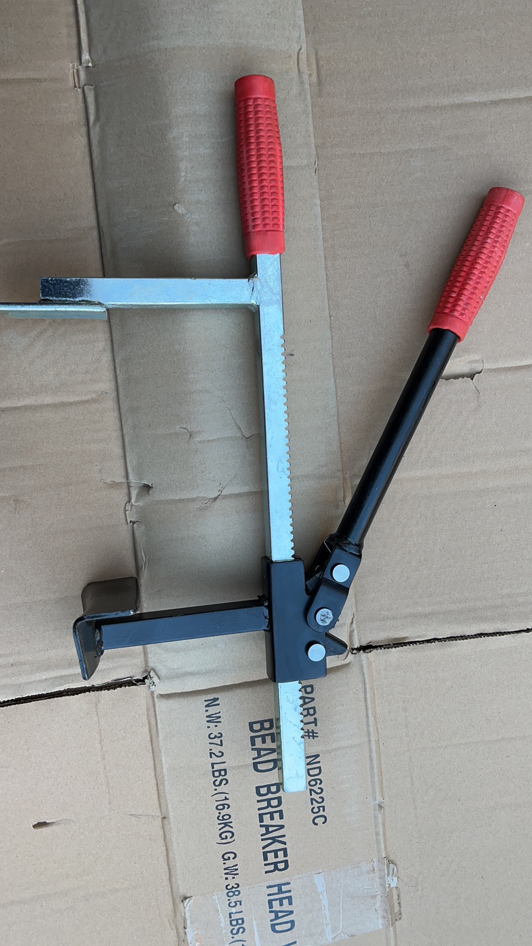 真空胎拆卸工具手动扒胎器下胎工具电动车摩托车龙钳轮胎夹压胎器