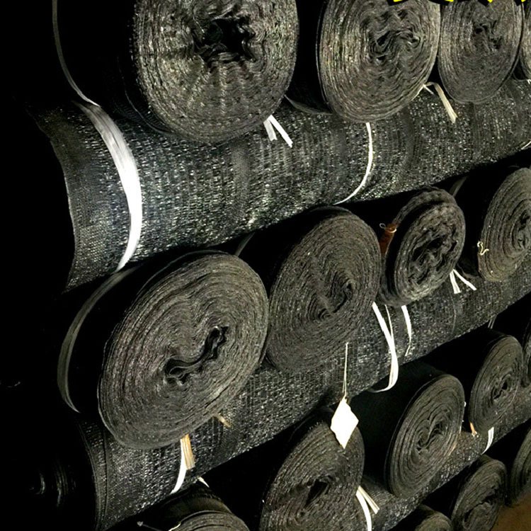 平针黑色遮阳网 交织 遮阴网 种植用网