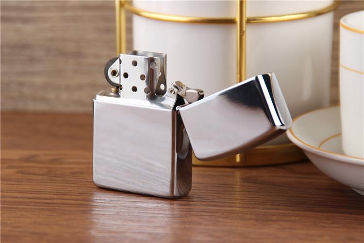 酷骑纯铜波浪精雕打火机防风加厚盔甲煤油机礼品批发