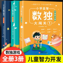 独数游戏书四六九宫格大闯关小学生数学思维训练书籍儿童益智玩具