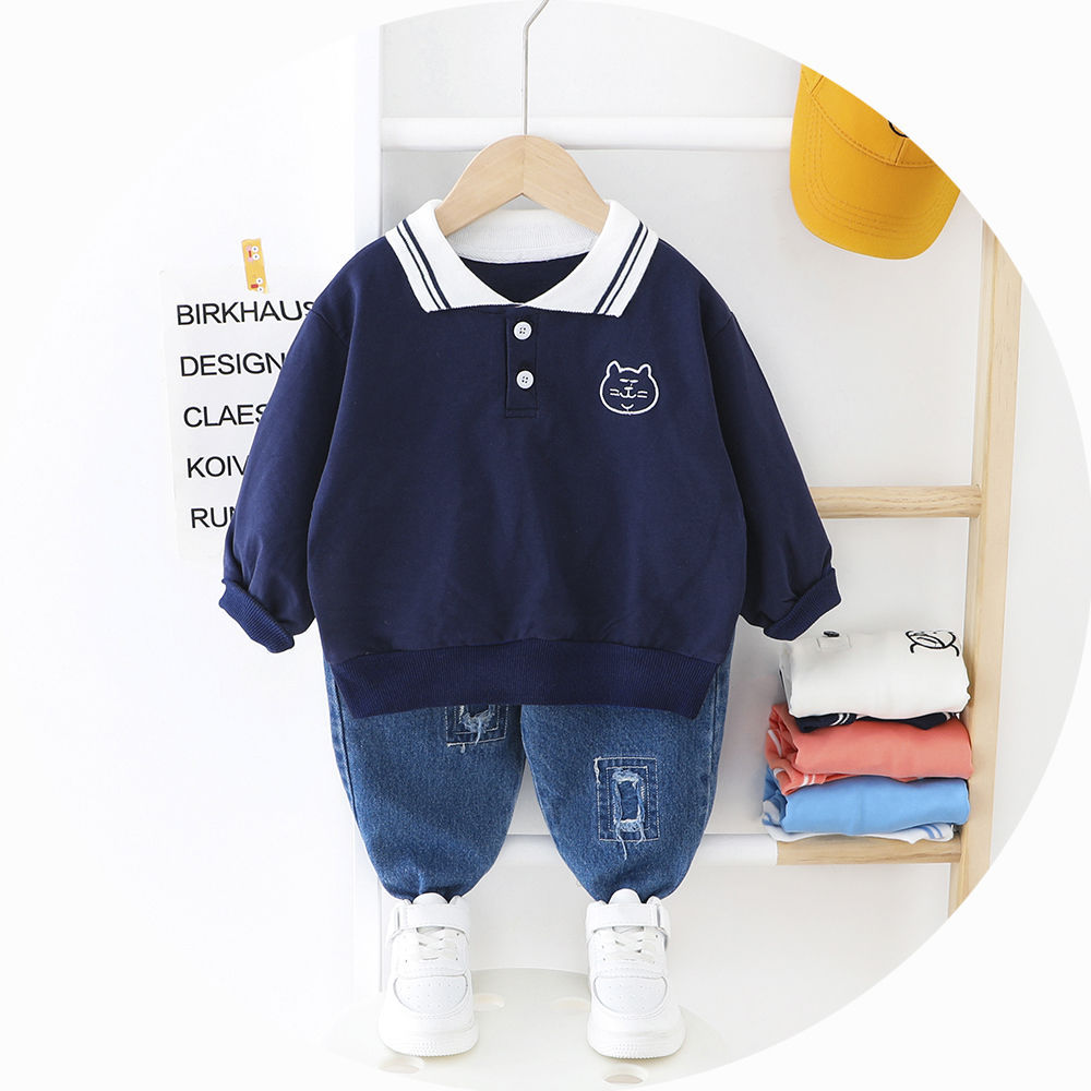 童装男女童秋装两件套装5-6-8个月婴儿1-2岁半宝宝9衣服3时尚