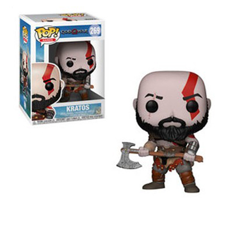 funko pop战神4 奎托斯手办公仔模型玩具god of war kratos 269