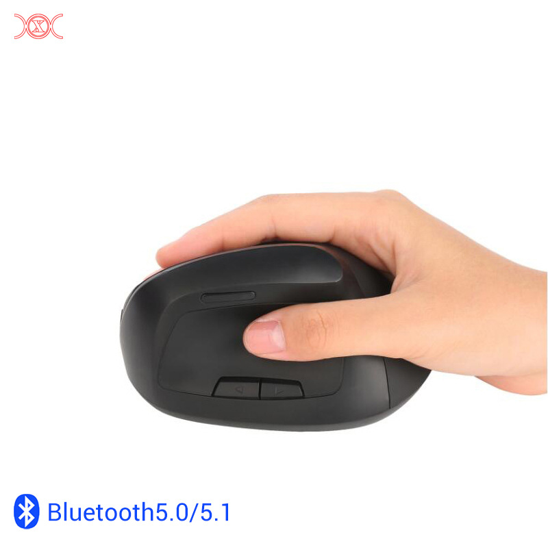 2.4G New Optical Mouse Hand-Held Upright Wireless Vertical Mouse Ergonomic Wireless Keyboard Mouse