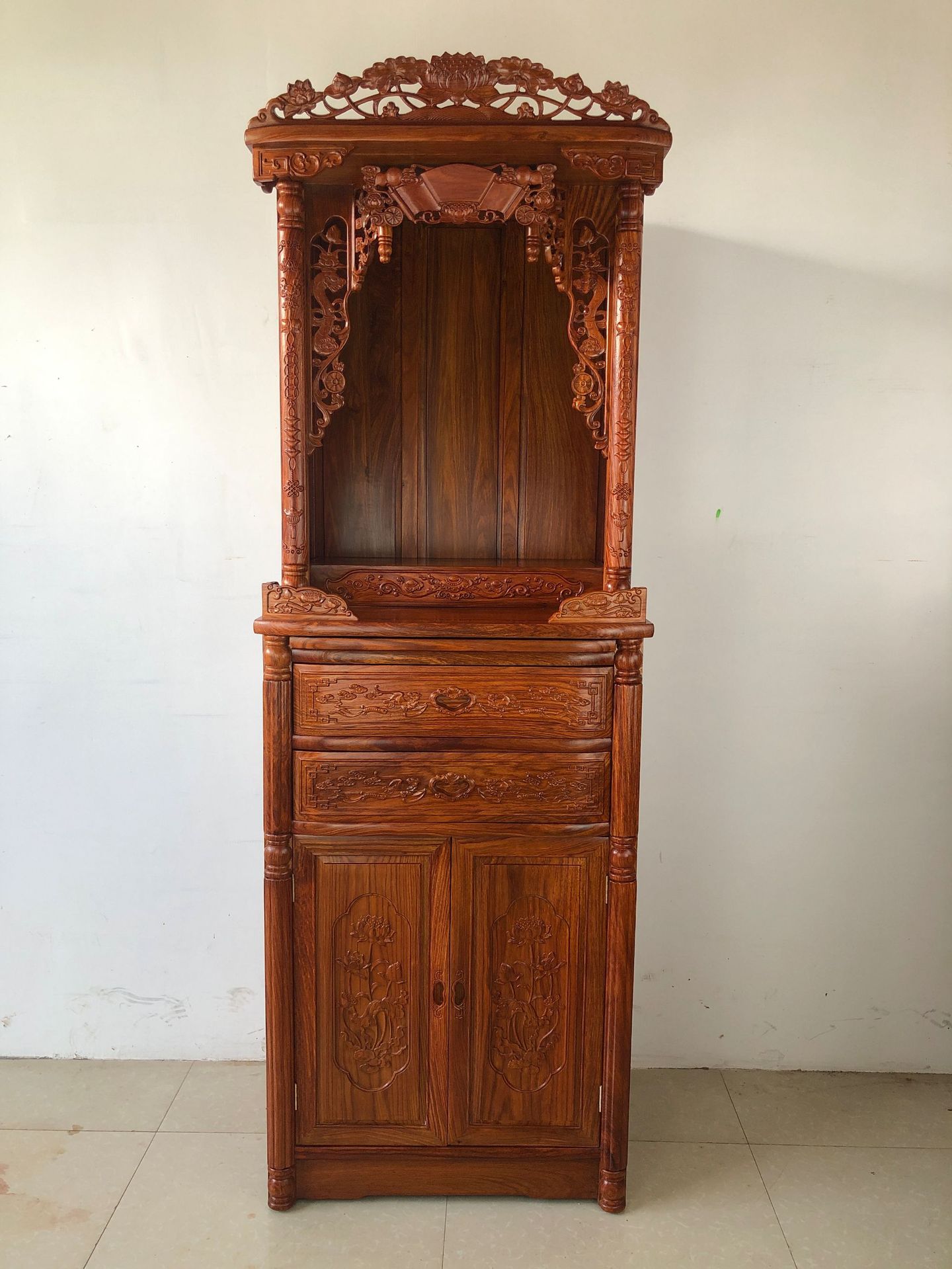 厂家红木实木香樟木神台佛龛神龛供桌供台香案财神柜观音供奉