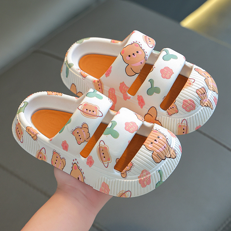 Children's Slippers Summer Boys and Girls Non-Slip Bathroom Bath Children Baby Indoor Girls Princess Kid Slippers