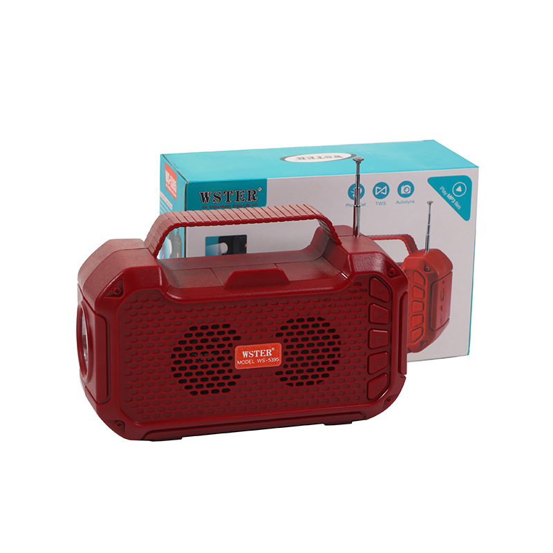 Retro Elderly Mini-Portable Portable Audio Mini Large Volume Bluetooth Card Household Radio Multi-Function