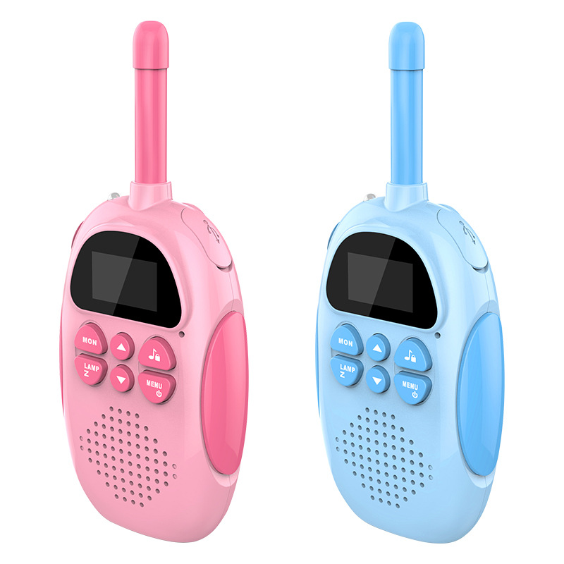 Small Mini Children's Walkie-Talkie Remote Wireless Voice Transmission Outdoor Parent-Child Interaction Handheld Radio Equipment Toy