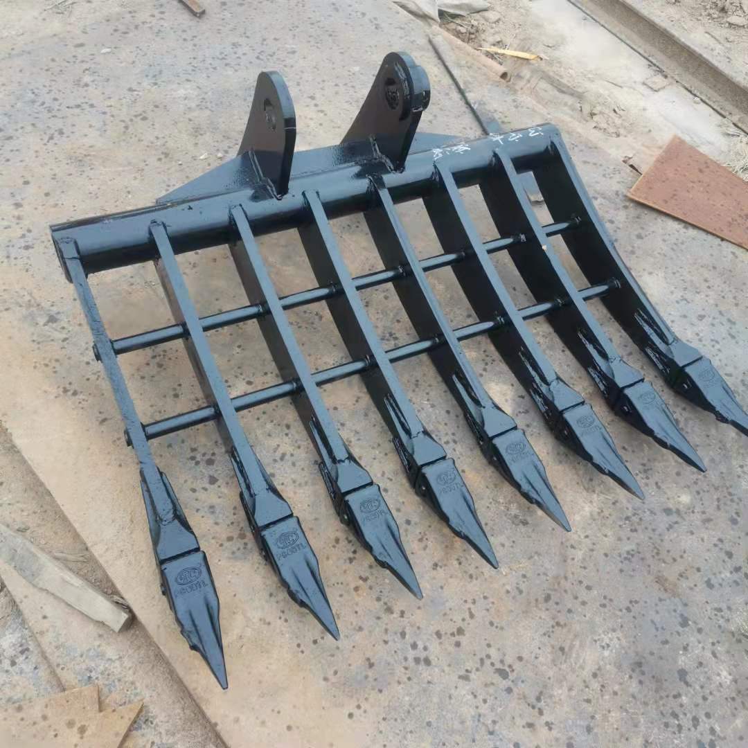 厂家供应挖掘机耙子挖机松土器挖掘机山药耙子 挖机除草耙子现货