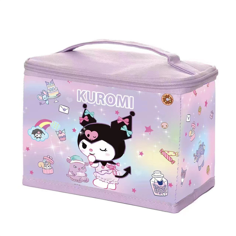 Cute Ins Girl Portable Cosmetic Case Portable Outing Cosmetics Sundries Storage Box Portable Storage Box with Lid