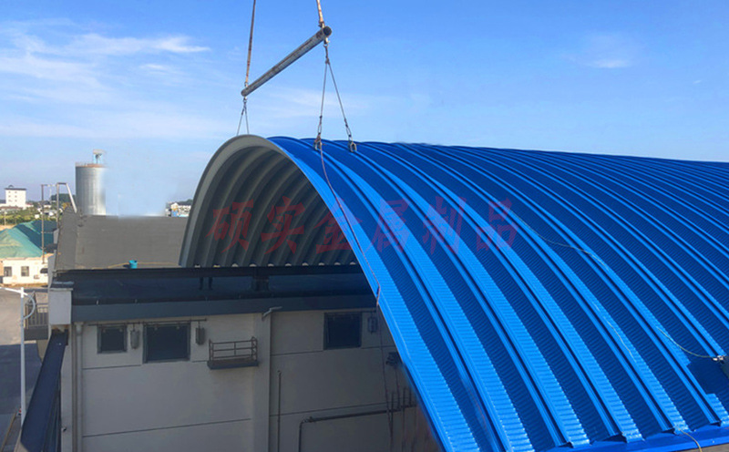 商品描述用途建筑屋顶抗压强度强产地河北货号ss006材质彩钢商品属性